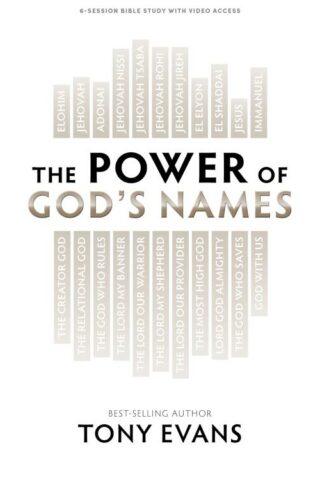 9781087778396 Power Of Gods Names Bible Study Book With Video Access (Student/Study Guide)