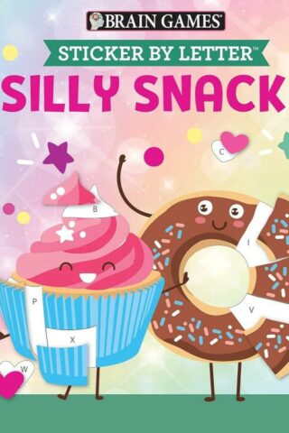 9781639382323 Sticker By Letter Silly Snacks