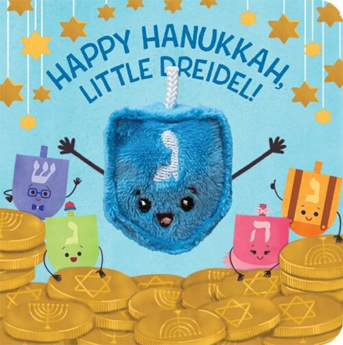 9781646380565 Happy Hanukkah Little Driedel Finger Puppet Book