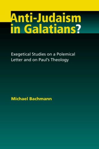 9780802862914 Anti Judaism In Galatians