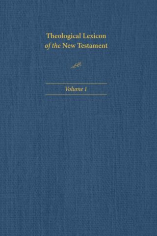 9781496483331 Theological Lexicon Of The New Testament Volume 1