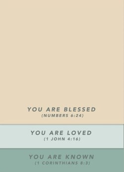 615122173688 Be Blessed Beautiful Truths Stacked Notepad