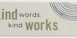 081983783746 Kind Words Kind Works Desk Decor