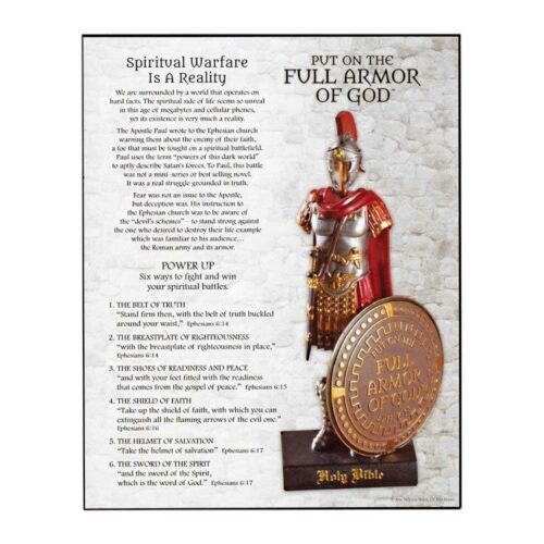 603799343572 Armor Of God Full Verse Plock (Plaque)
