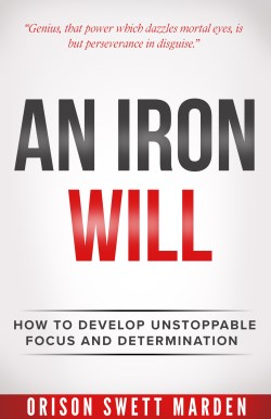 9781640955912 Iron Will : How To Develop Unstoppable Focus And Determination
