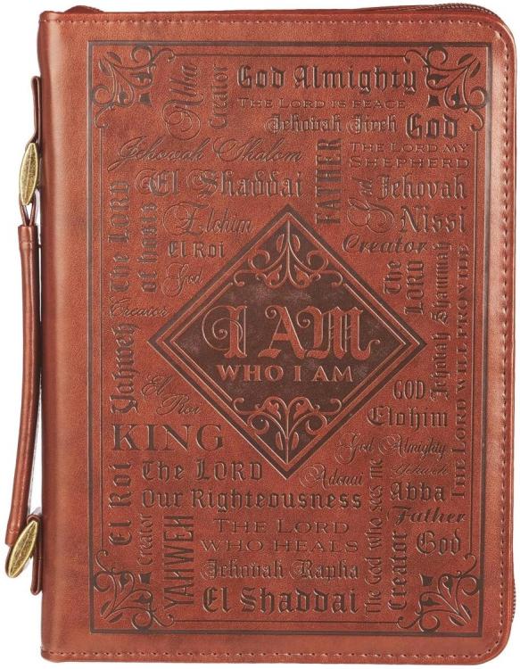 1220000137318 Men's Classic Bible Cover Names of God Exodus 34:6