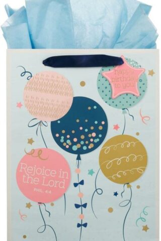 1220000323537 Large Portrait Happy Birthday Scripture Gift Bag