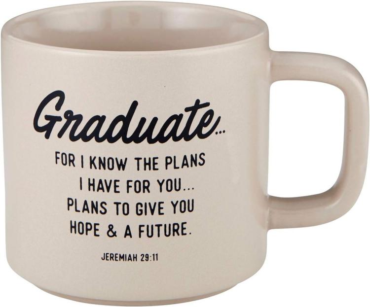 886083963193 Graduate For I Know The Plans I Have For You Jeremiah 29:11 Stoneware
