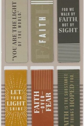 6006937174580 Faith And Light Magnetic Bookmark Set
