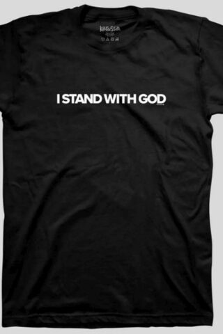 612978661215 Kerusso I Stand With God (Small T-Shirt)