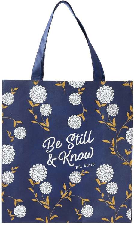 1220000131026 Be Still And Know Shopping Bag