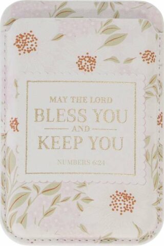 1220000721869 Bless And Keep You Blush Bloom Phone Wallet Numbers 6:24