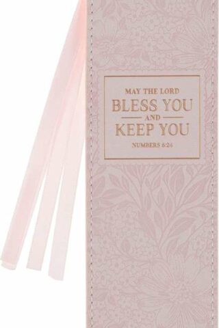1220000721913 Premium Vegan Leather Inspirational Scripture Bookmark for Women: Bless You & Ke
