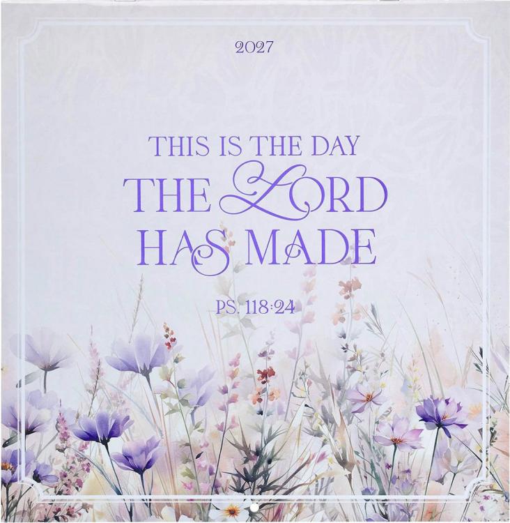 9798896782278 2027 Large Inspirational 12 Month Wall Calendar for Women: This is the Day Encou